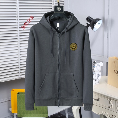 Cheap Versace Hoodies Long Sleeved For Men #1259799 Replica Wholesale [$56.00 USD] [ITEM#1259799] on Replica Versace Hoodies