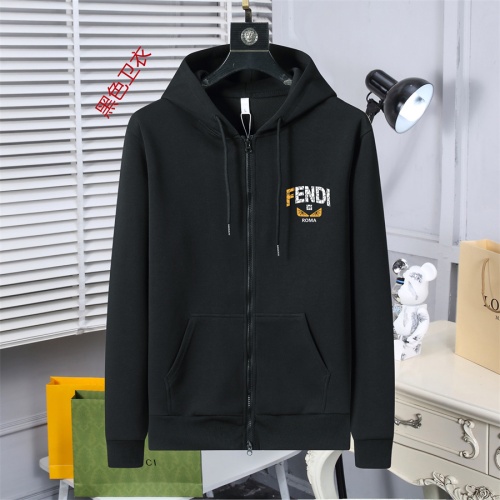 Cheap Fendi Hoodies Long Sleeved For Men #1259820 Replica Wholesale [$56.00 USD] [ITEM#1259820] on Replica Fendi Hoodies