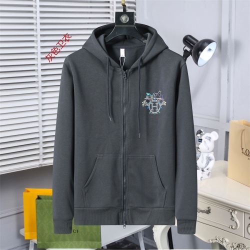 Cheap Hermes Hoodies Long Sleeved For Men #1259829 Replica Wholesale [$56.00 USD] [ITEM#1259829] on Replica Hermes Hoodies