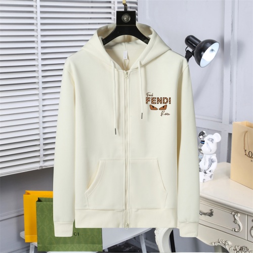 Cheap Fendi Hoodies Long Sleeved For Men #1259866 Replica Wholesale [$56.00 USD] [ITEM#1259866] on Replica Fendi Hoodies