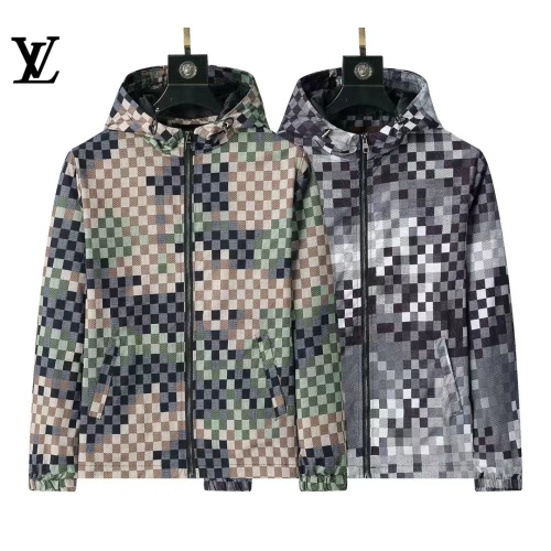 Cheap Louis Vuitton LV Jackets Long Sleeved For Men #1259879 Replica Wholesale [$52.00 USD] [ITEM#1259879] on Replica Louis Vuitton LV Jackets