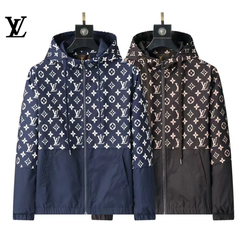 Cheap Louis Vuitton LV Jackets Long Sleeved For Men #1259898 Replica Wholesale [$52.00 USD] [ITEM#1259898] on Replica Louis Vuitton LV Jackets