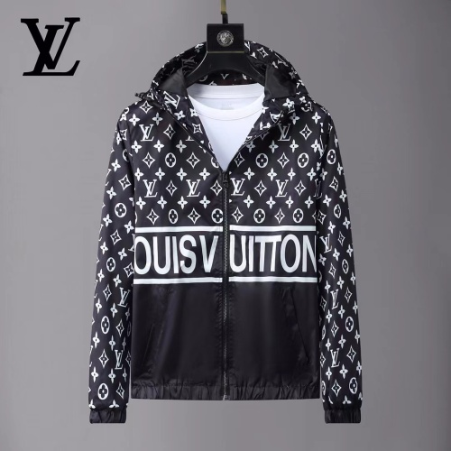 Cheap Louis Vuitton LV Jackets Long Sleeved For Men #1259912 Replica Wholesale [$52.00 USD] [ITEM#1259912] on Replica Louis Vuitton LV Jackets