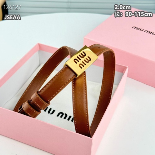 MIU MIU AAA Quality Belts For Women #1259930