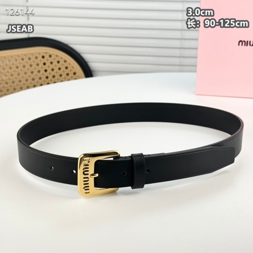 Cheap MIU MIU AAA Quality Belts For Unisex #1259941 Replica Wholesale [$48.00 USD] [ITEM#1259941] on Replica MIU MIU AAA Quality Belts