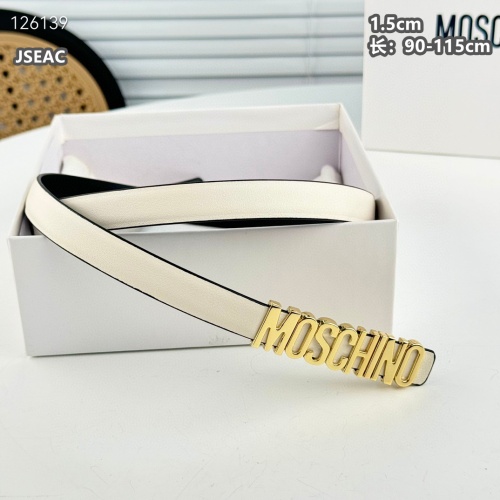 Cheap Moschino AAA Quality Belts For Women #1259950 Replica Wholesale [$52.00 USD] [ITEM#1259950] on Replica Moschino AAA Quality Belts