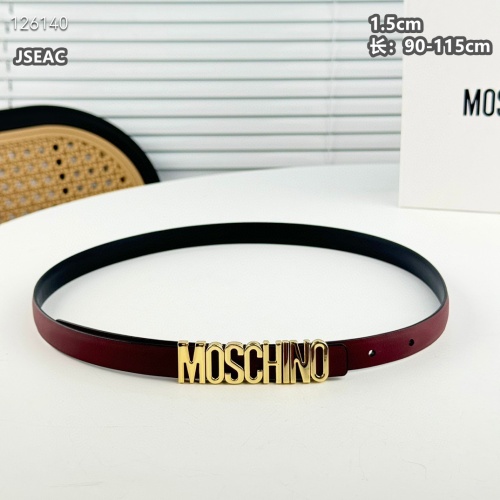 Cheap Moschino AAA Quality Belts For Women #1259951 Replica Wholesale [$52.00 USD] [ITEM#1259951] on Replica Moschino AAA Quality Belts