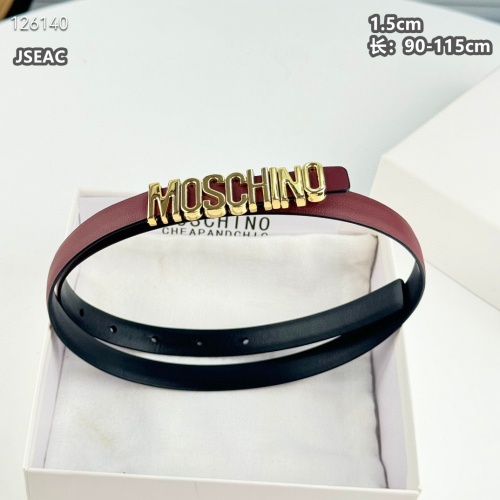 Cheap Moschino AAA Quality Belts For Women #1259951 Replica Wholesale [$52.00 USD] [ITEM#1259951] on Replica Moschino AAA Quality Belts