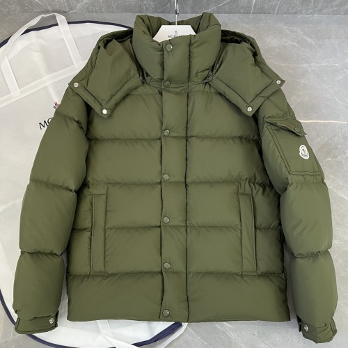 Cheap Moncler Down Feather Coat Long Sleeved For Men #1259956 Replica Wholesale [$172.00 USD] [ITEM#1259956] on Replica Moncler Down Feather Coat