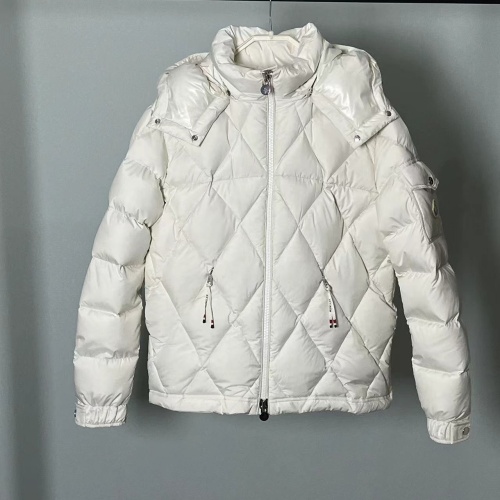 Cheap Moncler Down Feather Coat Long Sleeved For Men #1259962 Replica Wholesale [$192.00 USD] [ITEM#1259962] on Replica Moncler Down Feather Coat