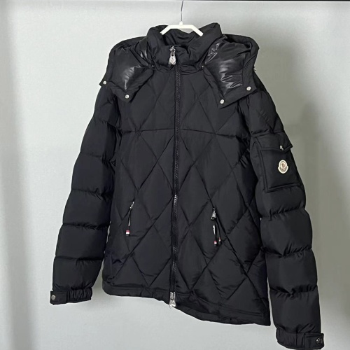 Cheap Moncler Down Feather Coat Long Sleeved For Men #1259963 Replica Wholesale [$192.00 USD] [ITEM#1259963] on Replica Moncler Down Feather Coat