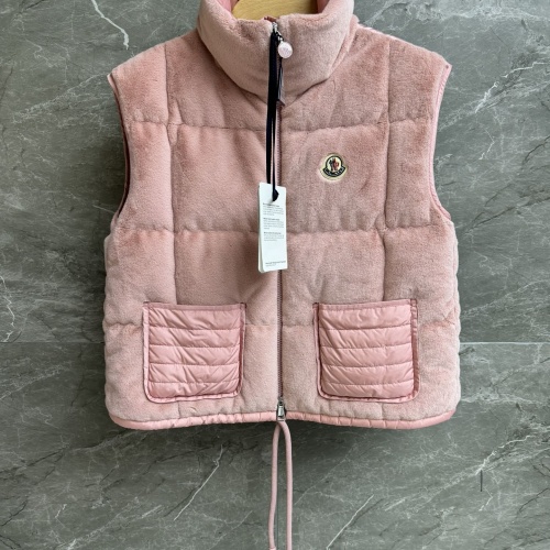 Cheap Moncler Down Feather Coat Sleeveless For Women #1259966 Replica Wholesale [$132.00 USD] [ITEM#1259966] on Replica Moncler Down Feather Coat