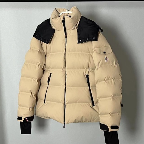 Cheap Moncler Down Feather Coat Long Sleeved For Men #1259969 Replica Wholesale [$240.00 USD] [ITEM#1259969] on Replica Moncler Down Feather Coat