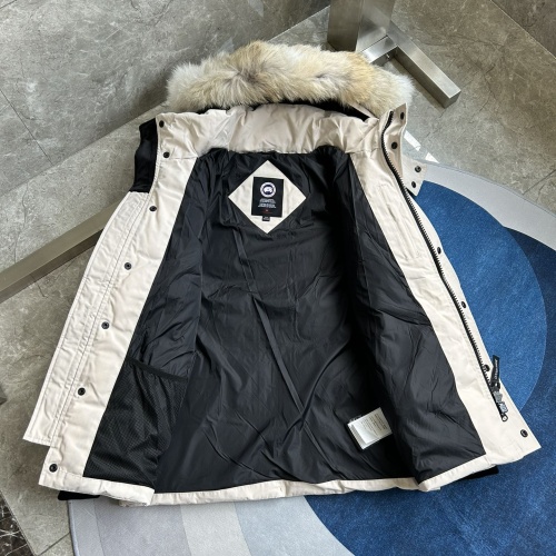 Cheap Canada Goose Down Feather Coat Long Sleeved For Men #1259973 Replica Wholesale [$170.00 USD] [ITEM#1259973] on Replica Canada Goose Down Feather Coat