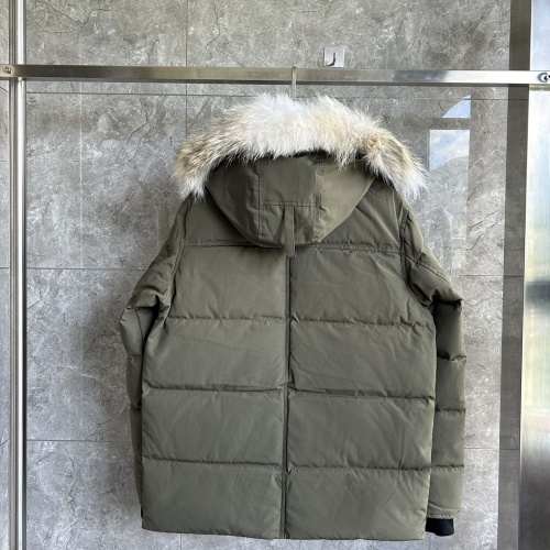 Cheap Canada Goose Down Feather Coat Long Sleeved For Men #1259974 Replica Wholesale [$170.00 USD] [ITEM#1259974] on Replica Canada Goose Down Feather Coat