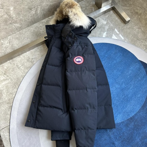 Cheap Canada Goose Down Feather Coat Long Sleeved For Men #1259976 Replica Wholesale [$170.00 USD] [ITEM#1259976] on Replica Canada Goose Down Feather Coat