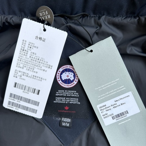 Cheap Canada Goose Down Feather Coat Long Sleeved For Men #1259976 Replica Wholesale [$170.00 USD] [ITEM#1259976] on Replica Canada Goose Down Feather Coat