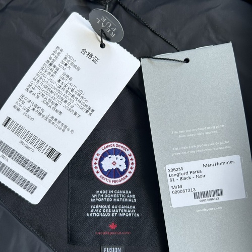 Cheap Canada Goose Down Feather Coat Long Sleeved For Men #1259985 Replica Wholesale [$170.00 USD] [ITEM#1259985] on Replica Canada Goose Down Feather Coat