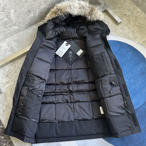 Cheap Canada Goose Down Feather Coat Long Sleeved For Men #1259986 Replica Wholesale [$170.00 USD] [ITEM#1259986] on Replica Canada Goose Down Feather Coat