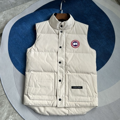 Cheap Canada Goose Down Feather Coat Sleeveless For Men #1259989 Replica Wholesale [$88.00 USD] [ITEM#1259989] on Replica Canada Goose Down Feather Coat