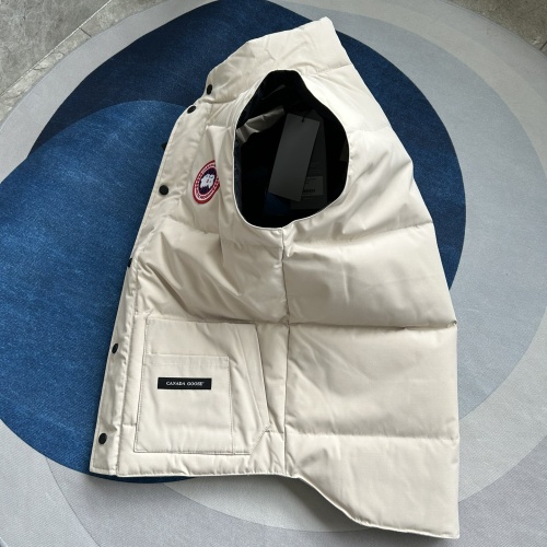 Cheap Canada Goose Down Feather Coat Sleeveless For Men #1259989 Replica Wholesale [$88.00 USD] [ITEM#1259989] on Replica Canada Goose Down Feather Coat