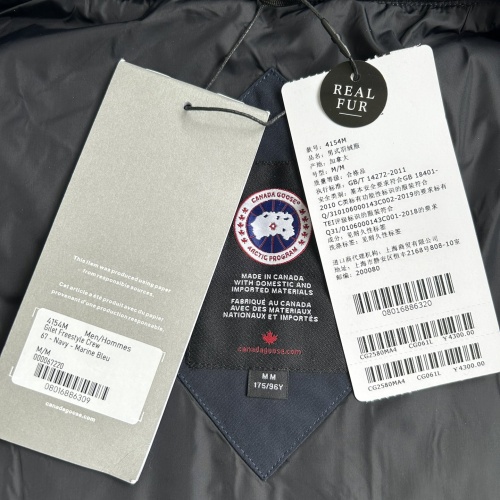 Cheap Canada Goose Down Feather Coat Sleeveless For Men #1259993 Replica Wholesale [$88.00 USD] [ITEM#1259993] on Replica Canada Goose Down Feather Coat