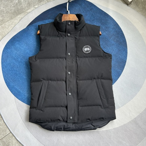 Cheap Canada Goose Down Feather Coat Sleeveless For Men #1259995 Replica Wholesale [$88.00 USD] [ITEM#1259995] on Replica Canada Goose Down Feather Coat