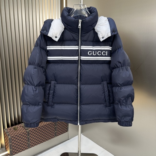 Cheap Gucci Down Feather Coat Long Sleeved For Men #1260003 Replica Wholesale [$225.00 USD] [ITEM#1260003] on Replica Gucci Down Feather Coat