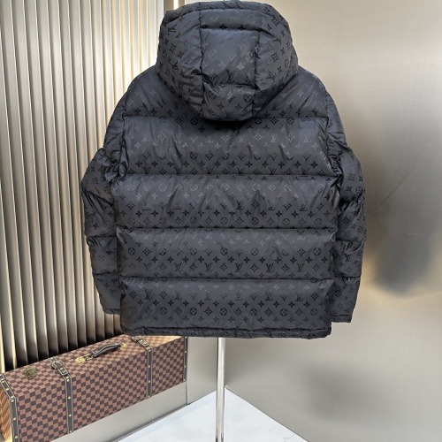 Cheap Louis Vuitton LV Down Feather Coat Long Sleeved For Men #1260010 Replica Wholesale [$215.00 USD] [ITEM#1260010] on Replica Louis Vuitton LV Down Feather Coat