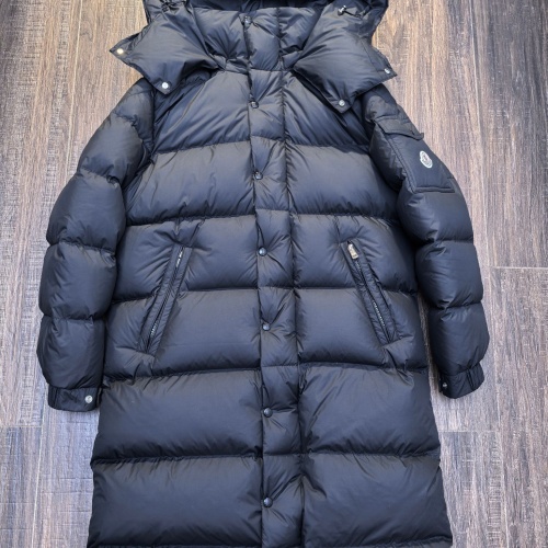 Cheap Moncler Down Feather Coat Long Sleeved For Unisex #1260014 Replica Wholesale [$185.00 USD] [ITEM#1260014] on Replica Moncler Down Feather Coat