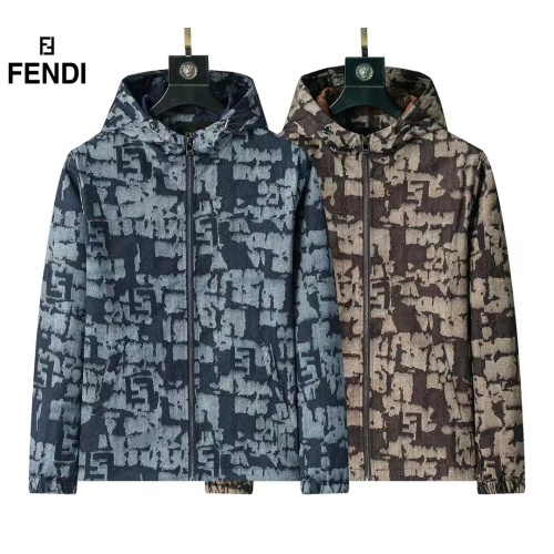 Cheap Fendi Jackets Long Sleeved For Men #1260082 Replica Wholesale [$52.00 USD] [ITEM#1260082] on Replica Fendi Jackets