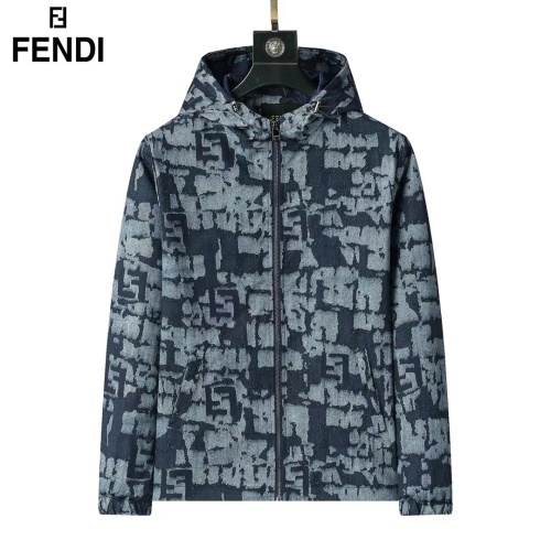 Cheap Fendi Jackets Long Sleeved For Men #1260085 Replica Wholesale [$52.00 USD] [ITEM#1260085] on Replica Fendi Jackets