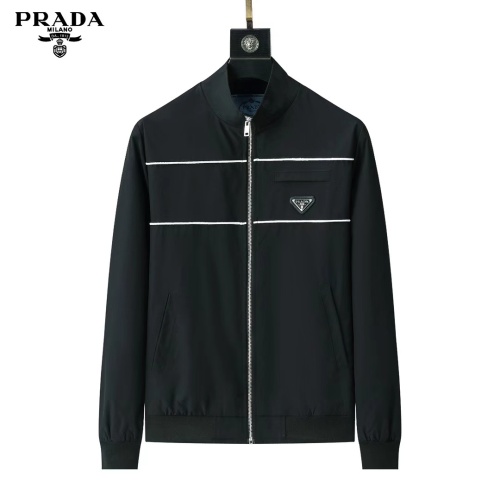 Prada Jackets Long Sleeved For Men #1260110