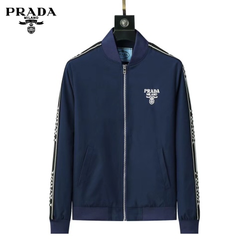 Prada Jackets Long Sleeved For Men #1260111