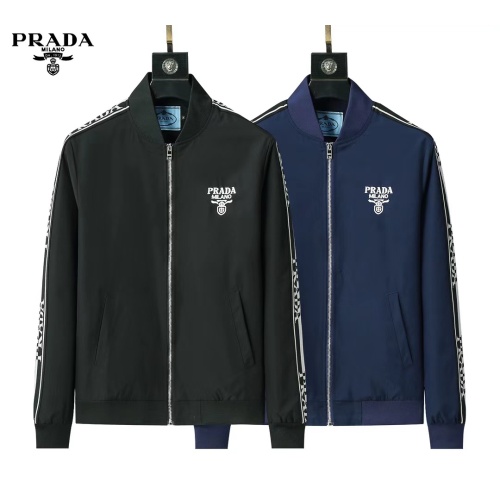 Cheap Prada Jackets Long Sleeved For Men #1260111 Replica Wholesale [$52.00 USD] [ITEM#1260111] on Replica Prada Jackets