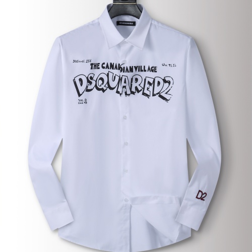 Cheap Dsquared Shirts Long Sleeved For Men #1260161 Replica Wholesale [$48.00 USD] [ITEM#1260161] on Replica Dsquared Shirts