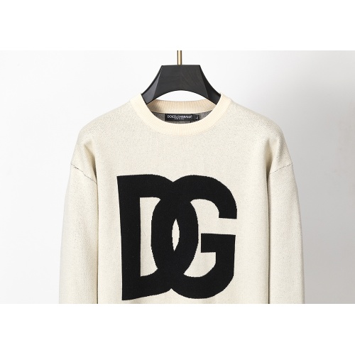 Cheap Dolce &amp; Gabbana D&amp;G Sweaters Long Sleeved For Men #1260244 Replica Wholesale [$38.00 USD] [ITEM#1260244] on Replica Dolce &amp; Gabbana D&amp;G Sweaters