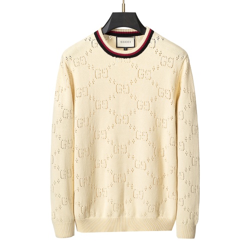 Cheap Gucci Sweaters Long Sleeved For Men #1260246 Replica Wholesale [$38.00 USD] [ITEM#1260246] on Replica Gucci Sweaters