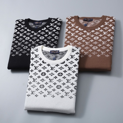 Cheap Louis Vuitton LV Sweaters Long Sleeved For Men #1260266 Replica Wholesale [$38.00 USD] [ITEM#1260266] on Replica Louis Vuitton LV Sweaters