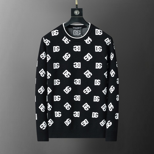 Cheap Dolce &amp; Gabbana D&amp;G Sweaters Long Sleeved For Men #1260288 Replica Wholesale [$38.00 USD] [ITEM#1260288] on Replica Dolce &amp; Gabbana D&amp;G Sweaters