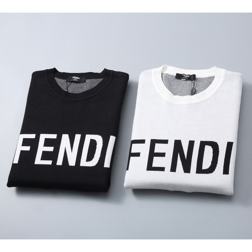 Cheap Fendi Sweaters Long Sleeved For Men #1260290 Replica Wholesale [$38.00 USD] [ITEM#1260290] on Replica Fendi Sweaters