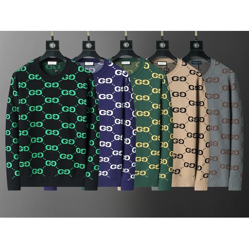 Cheap Gucci Sweaters Long Sleeved For Men #1260298 Replica Wholesale [$38.00 USD] [ITEM#1260298] on Replica Gucci Sweaters