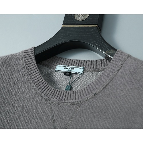 Cheap Prada Sweater Long Sleeved For Men #1260304 Replica Wholesale [$38.00 USD] [ITEM#1260304] on Replica Prada Sweater