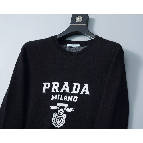 Cheap Prada Sweater Long Sleeved For Men #1260305 Replica Wholesale [$38.00 USD] [ITEM#1260305] on Replica Prada Sweater