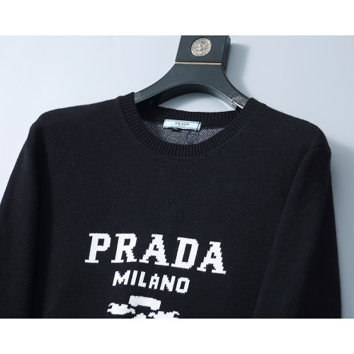 Cheap Prada Sweater Long Sleeved For Men #1260305 Replica Wholesale [$38.00 USD] [ITEM#1260305] on Replica Prada Sweater