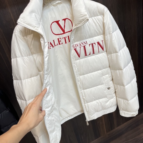 Cheap Valentino Down Feather Coat Long Sleeved For Men #1260314 Replica Wholesale [$170.00 USD] [ITEM#1260314] on Replica Valentino Down Feather Coat