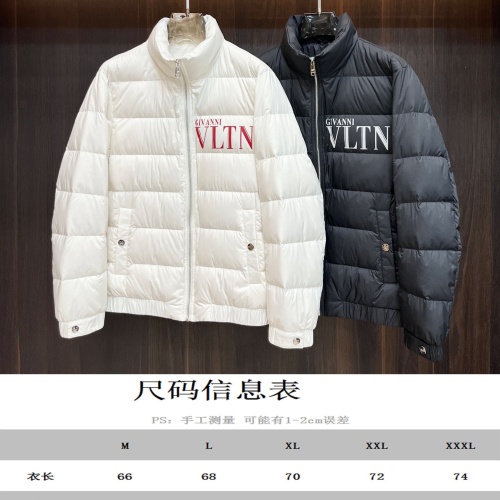 Cheap Valentino Down Feather Coat Long Sleeved For Men #1260314 Replica Wholesale [$170.00 USD] [ITEM#1260314] on Replica Valentino Down Feather Coat