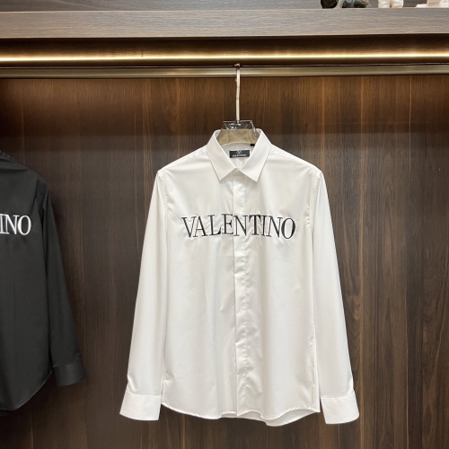 Cheap Valentino Shirts Long Sleeved For Men #1260319 Replica Wholesale [$92.00 USD] [ITEM#1260319] on Replica Valentino Shirts