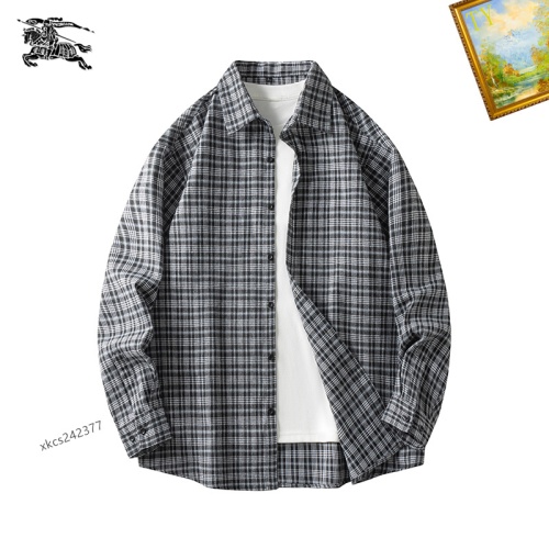 Cheap Burberry Shirts Long Sleeved For Men #1260329 Replica Wholesale [$40.00 USD] [ITEM#1260329] on Replica Burberry Shirts