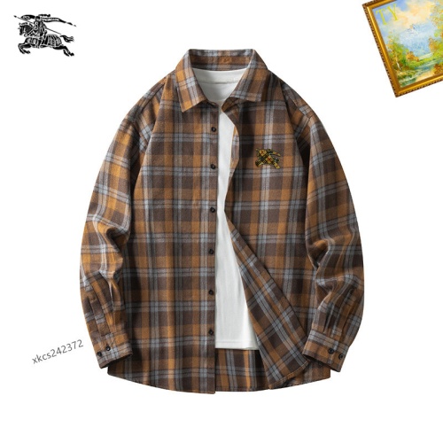 Cheap Burberry Shirts Long Sleeved For Men #1260330 Replica Wholesale [$40.00 USD] [ITEM#1260330] on Replica Burberry Shirts